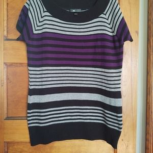 Striped AB Studio Top